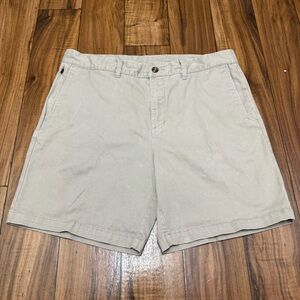 Free Fly Canvas Shorts Mens 36 Performance Golf Chino Casual Stretch 7” Inseam
